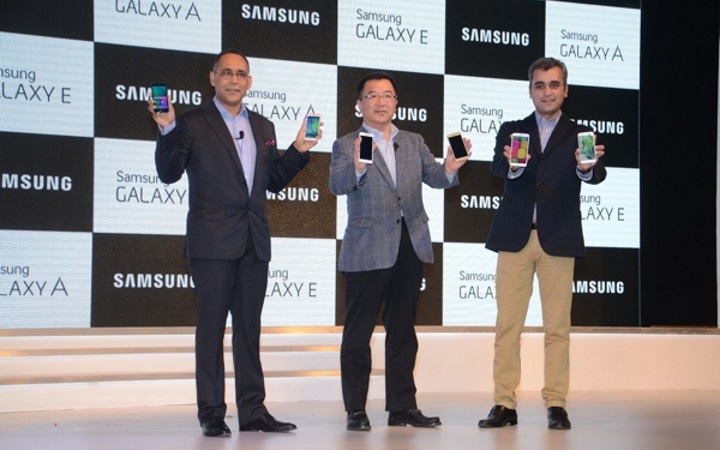 Samsung представила смартфоны новой серии Galaxy E