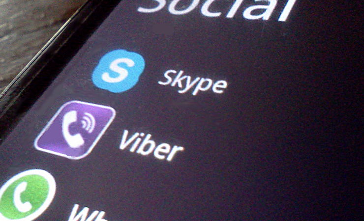 Skype и Viber 