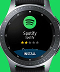 Слушаем Spotify на смарт-часах Samsung Galaxy без интернета