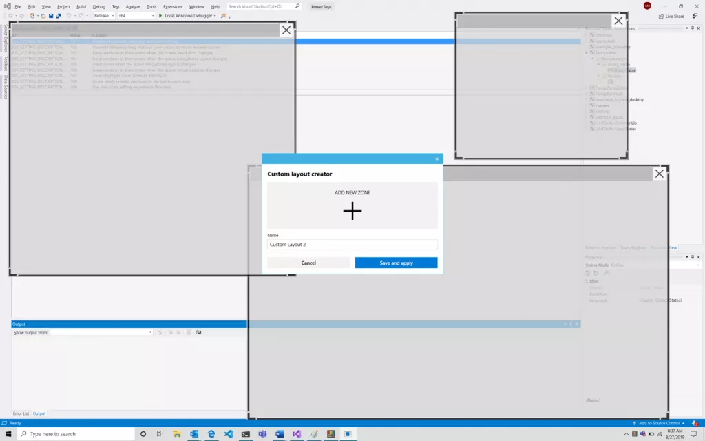 FancyZones FancyZones