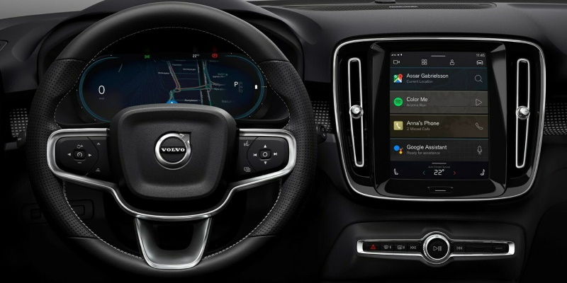 Volvo установит в новый электрокар полноценный Android для автомобилей
