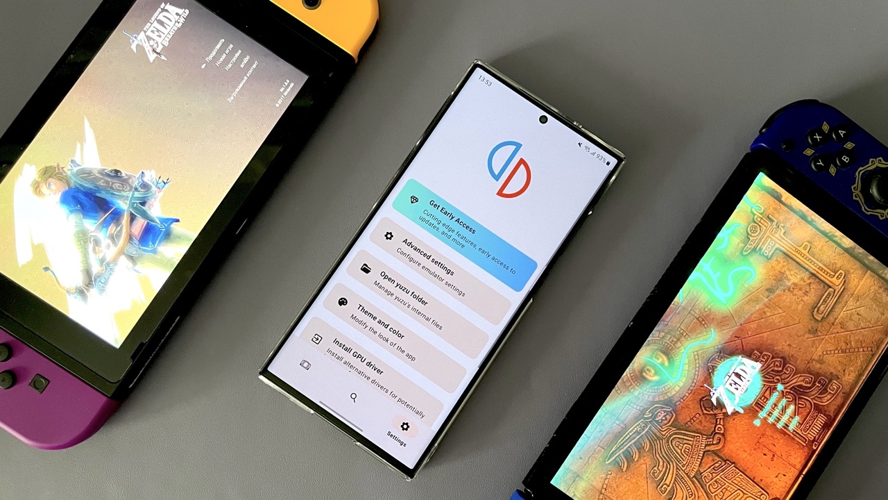 В The Legend of Zelda: Tears of the Kingdom теперь можно играть на  смартфоне. Для Android вышел эмулятор Yuzu
