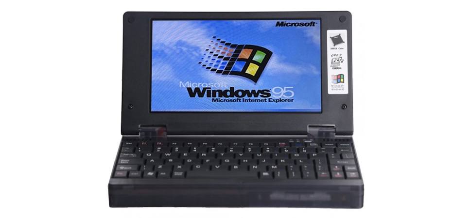 Выпущен ноутбук с Windows 95 для истинных ценителей ретро