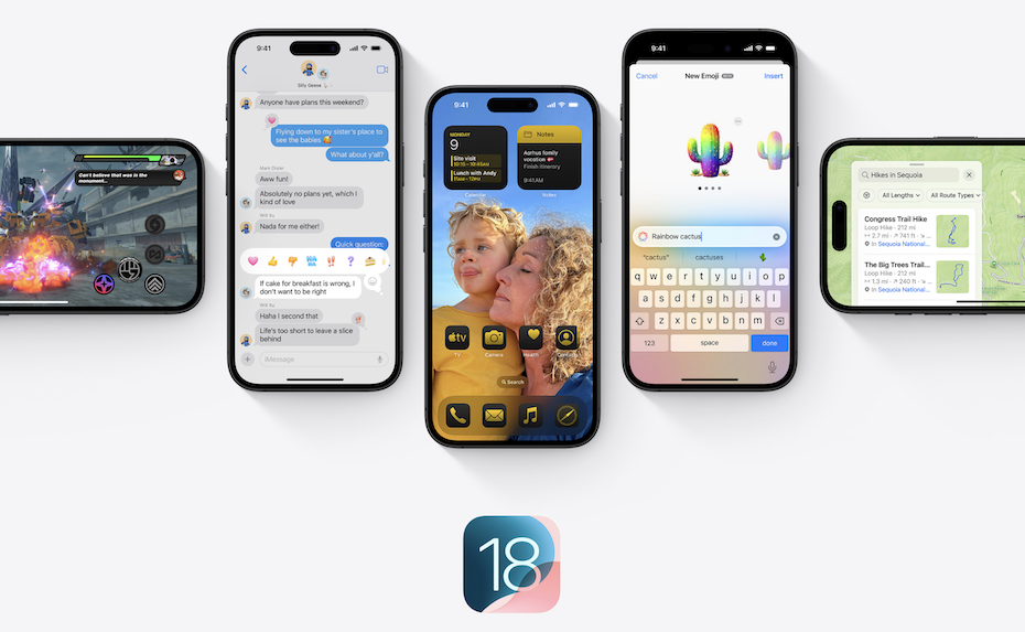 🎉 Вышла iOS 18 для всех пользователей. Что нового и кто сможет установить?