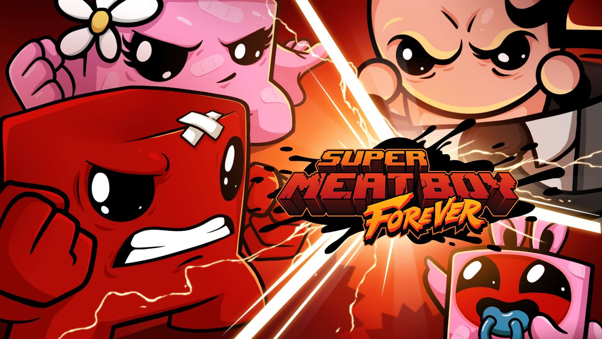 Хитовый платформер Super Meat Boy Forever раздают бесплатно в Epic Games
