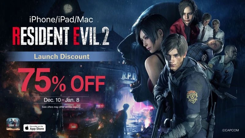 Resident Evil 2 вышел на iPhone, iPad и Mac. Сейчас его сливают за гроши