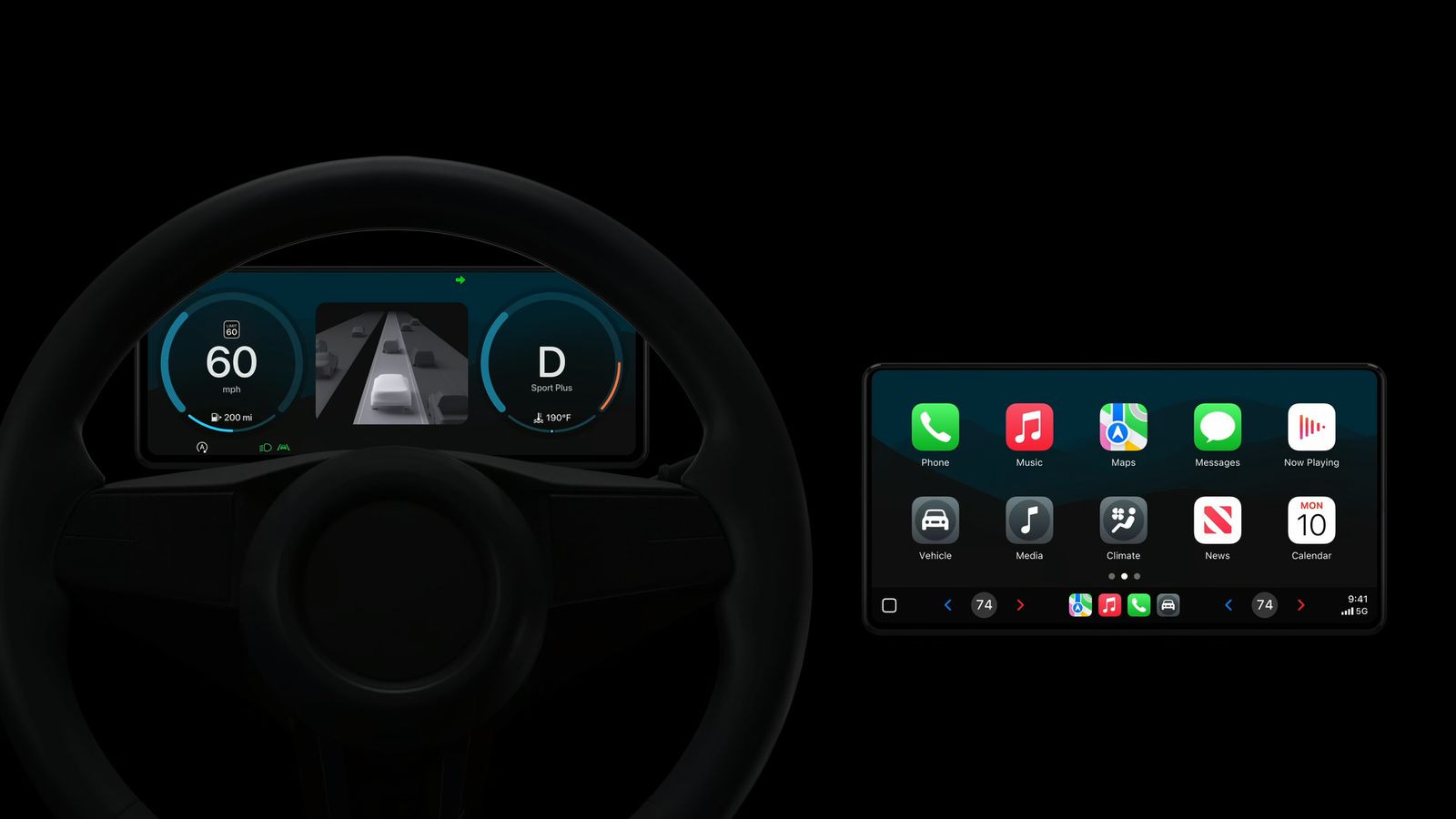Apple показала обновленный CarPlay