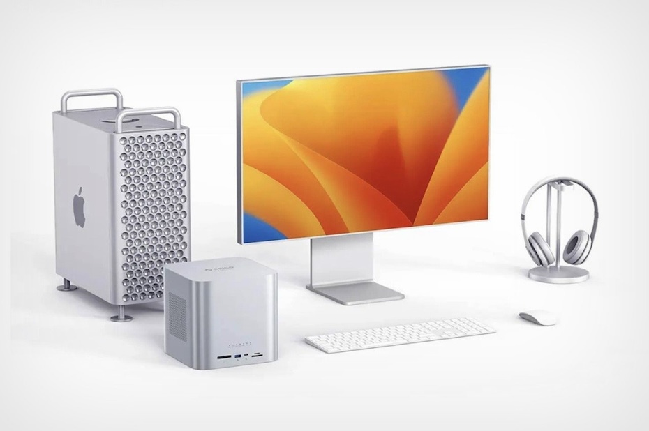 Orico и Western Digital представили гибридное внешнее SSD-хранилище в дизайне Mac Studio