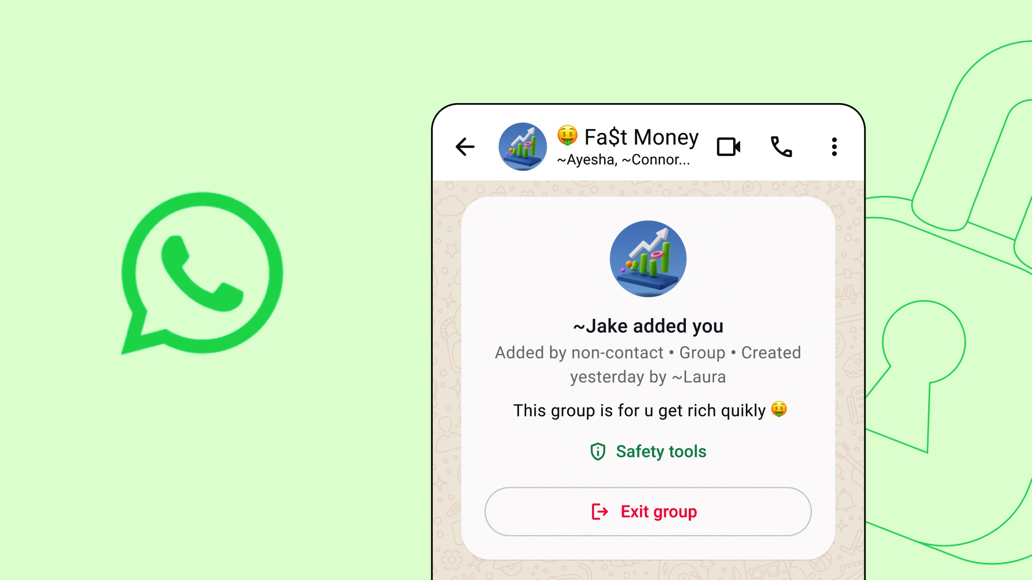WhatsApp раскроет пользователям больше подробностей о неизвестных группах