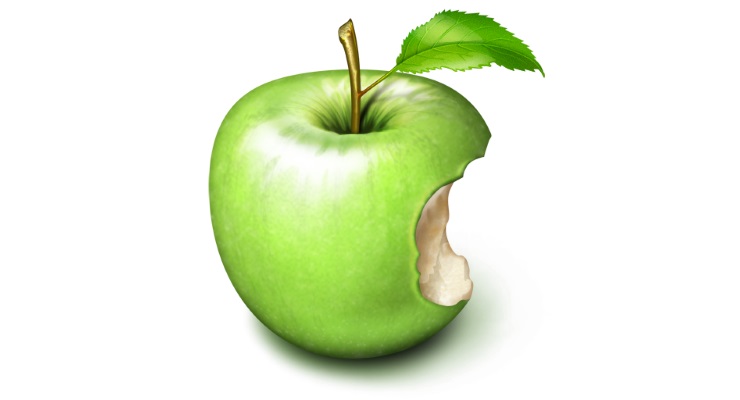 Apple пытается запатентовать торговую марку «Яблоко»