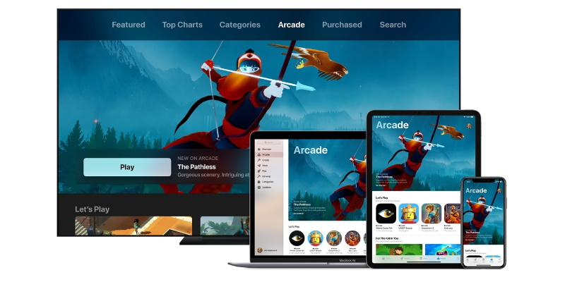 Игровой сервис Apple Arcade появился на macOS