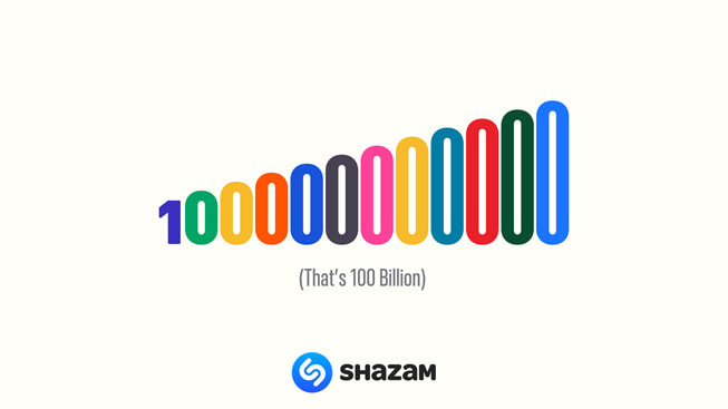 Цифра дня: 100 000 000 000! Столько песен помог найти Shazam за всё время