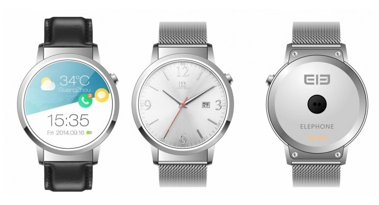 Elephone Ele — первые дешевые китайские часы на Android Wear