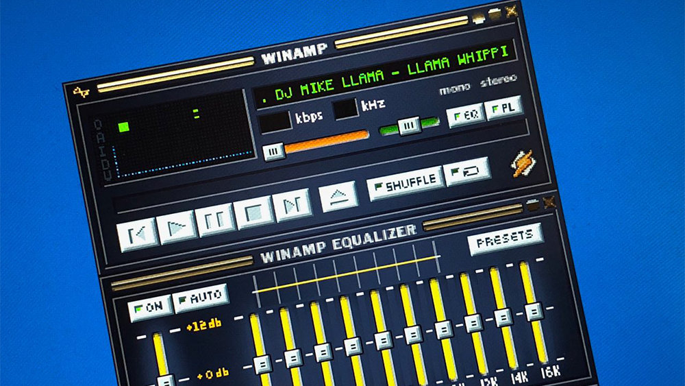 Desktop player. Winamp. Плеер Winamp. Аудиоплеер винамп. Первый винамп.