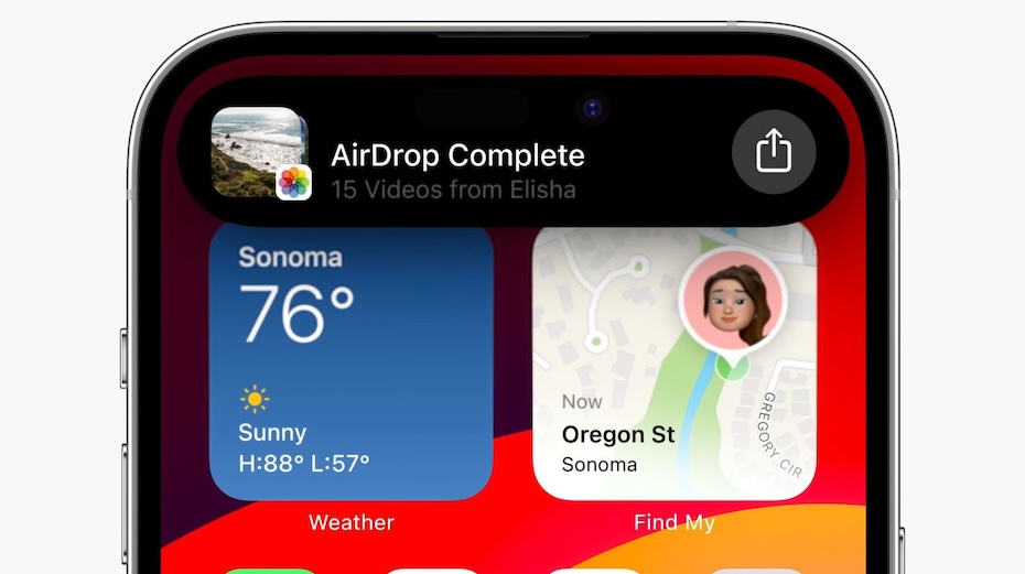 Как использовать AirDrop через интернет на iOS 17