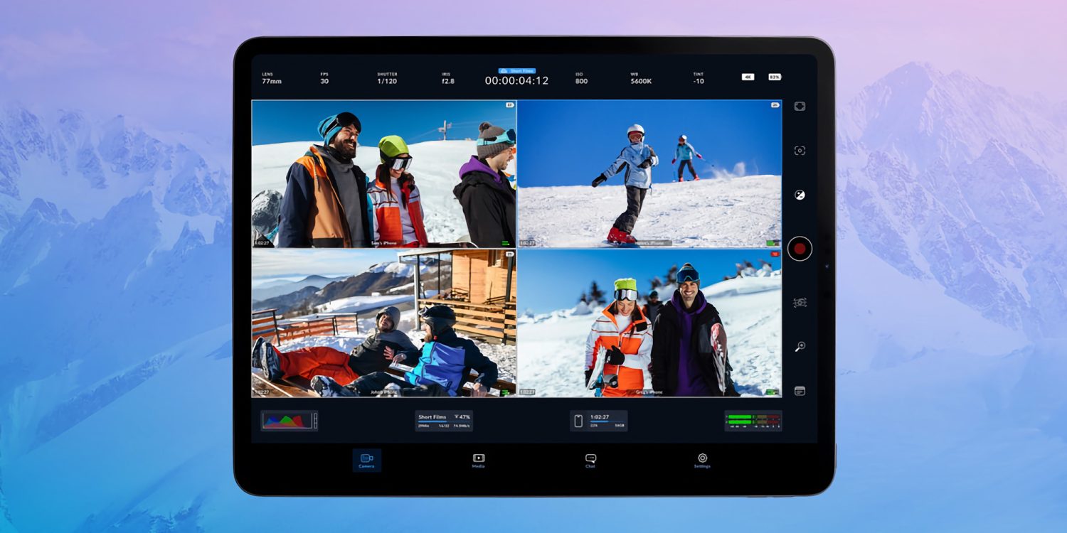 Приложение Blackmagic Camera добралось до iPad и получило ряд новых функций