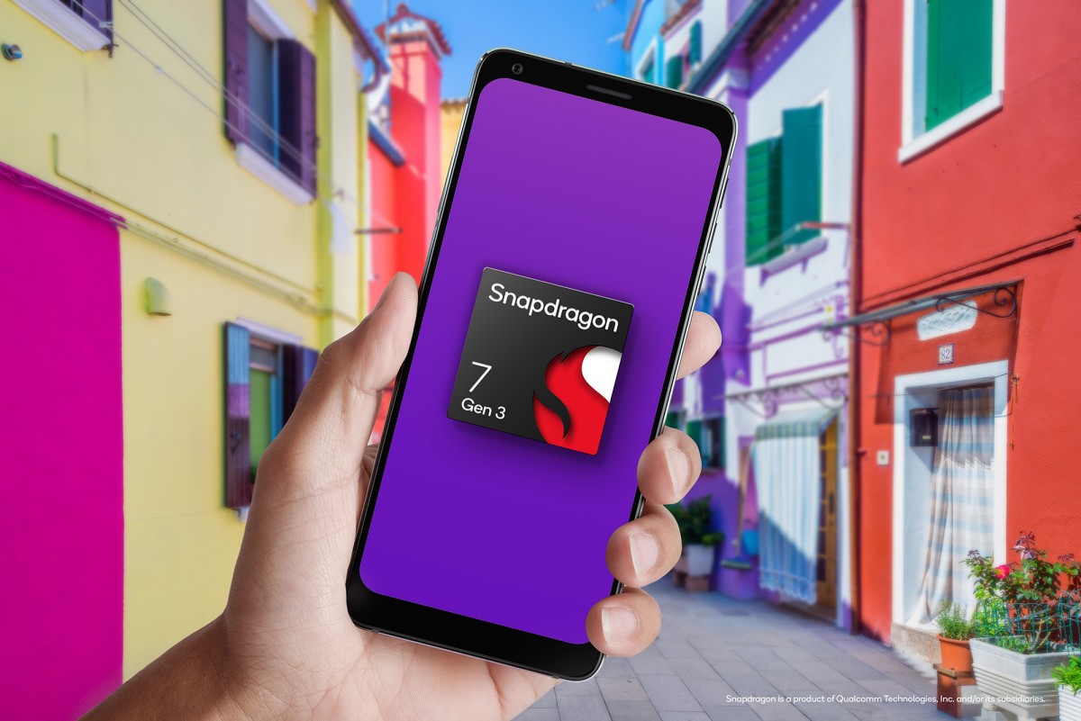 Представлен новый мобильный чипсет Qualcomm Snapdragon 7 Gen 3 с ИИ