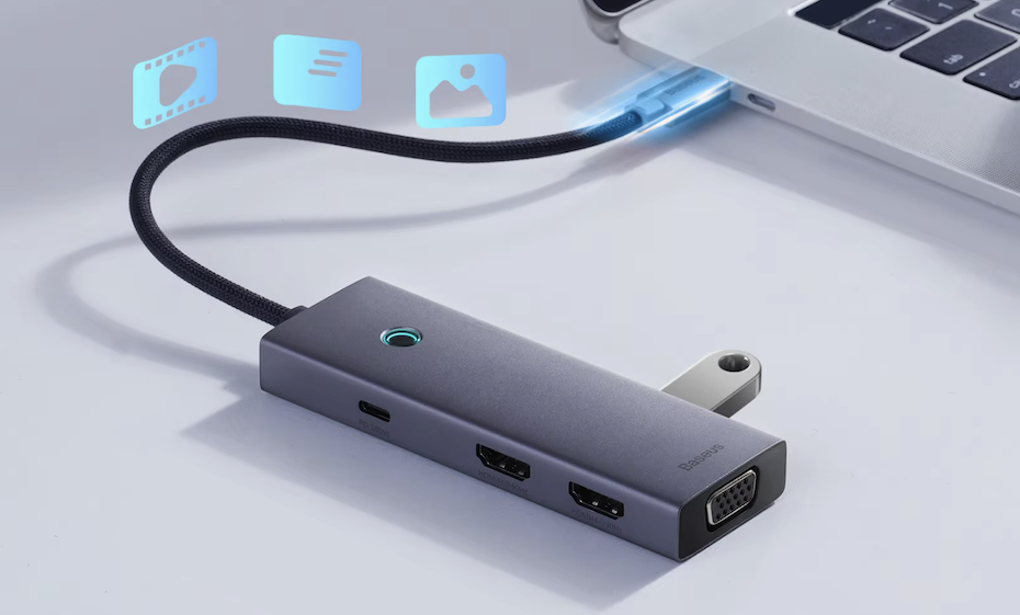 Удобный и надежный хаб USB-С от Baseus сливают на AliExpress с отличной скидкой