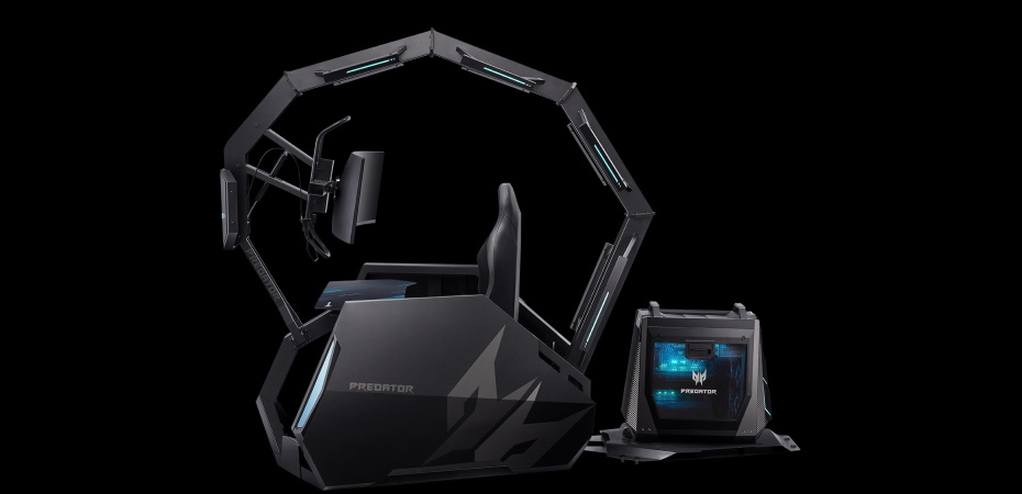 Кресло игровое acer predator thronos air pgc 900