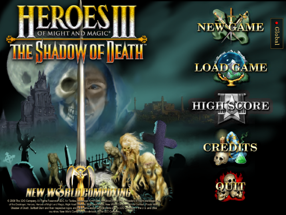 Меч и магия windows 10. Heroes of might and Magic 3 дыхание смерти. Heroes of might and Magic 3 дыхание смерти обложка. Герои меча и магии 3 дыхание смерти диск. Heroes of might and Magic 3 the Shadow of Death меню.