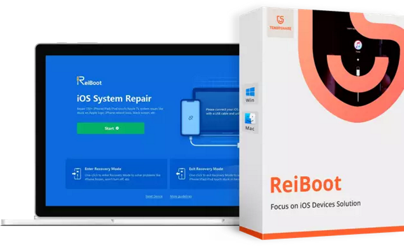 Reiboot ios system repair. Рейбут. Tenorshare REIBOOT. R E B oo t. REIBOOT для Mac.