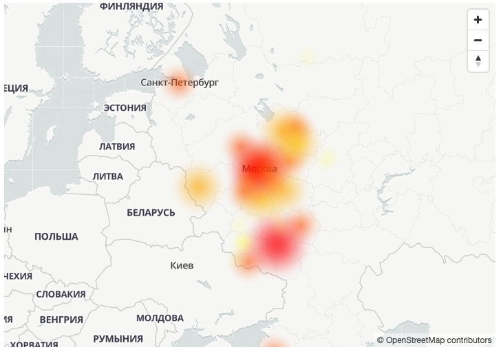 Онлайн карта дождя могилев