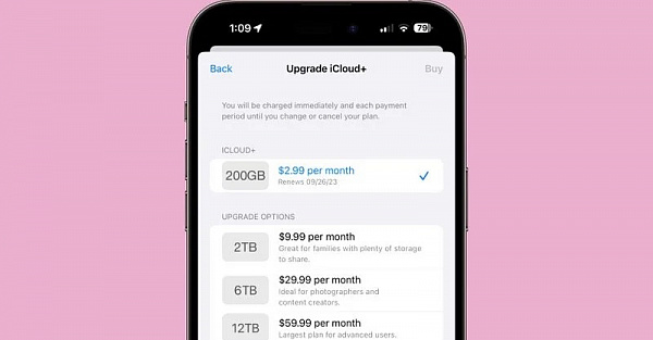 Apple запустила два новых тарифа iCloud+. Есть вариант почти с бесконечным хранилищем