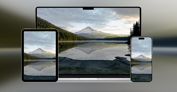 Энтузиаст превратил одну из самых красивых заставок Vision Pro в обычные обои для iPhone и Mac. Их уже можно скачать