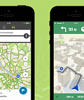 В мобильном приложение 2ГИС появился навигатор